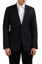 Christian Dior Men's 100% Wool Two Button Blazer Sport Coat Size 34 36 38 40