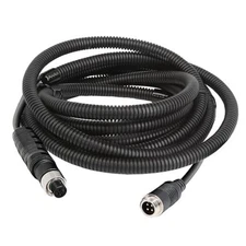 4 Pin Camera Cable with Corrugation Tube Cover, Aviation Extension, 4 3m/10ft