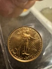 1999 $5 Dollar US American Gold Eagle 1/10 Ounce OZ Pure Fine Gold Coin