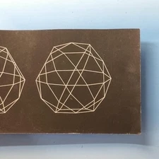 Duboscq Series 1St Stereoscopy Stereoview C1850 France Circle Geometry Illusion