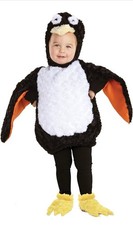 TODDLER PLUSH PENGUIN BIRD ANIMAL HALLOWEEN COSTUME 2T-4T L Kids Size