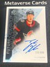 2023-24 UD SP Authentic Hockey Retro Future Watch Tyler Kleven Auto 123/699