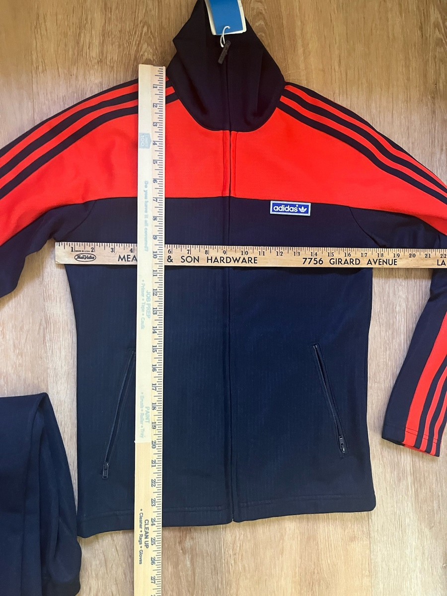 Adidas Original made in Japan Orange Ink Blue OG Tracksuit Men's