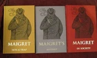 Georges Simenon - MAIGRET trilogy  - 1st thus FOLIO