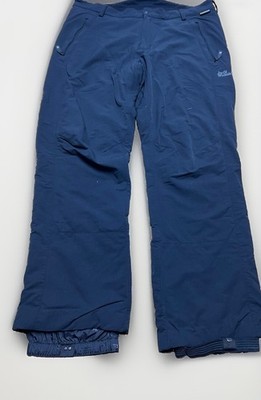 Jack Wolfskin Flex Shield Softshell Ski Pants Mens XXL EU54 Outdoor Black