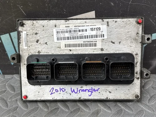 OEM 2010 Jeep Wrangler JK 3.8L AT ECU PCM Engine Computer 68043457AE