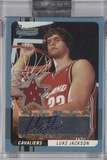 2004-05 Bowman Signature Numbered to 169 70/169 Luke Jackson #76 Auto 0j6