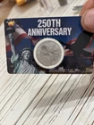 2026 1/10 OZ American Silver Eagle 250th Anniversary Republic of Liberia on Card