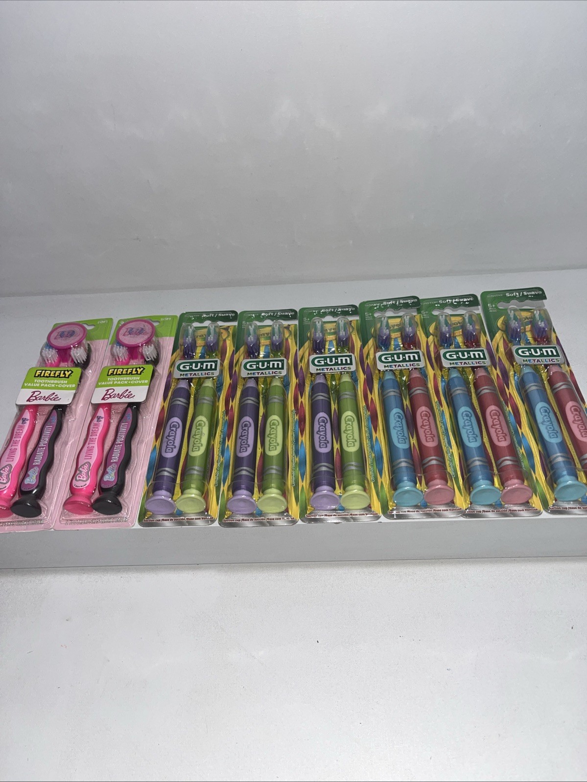 8 Sealed Twin Packs Children&rsquo;s Toothbrushes 