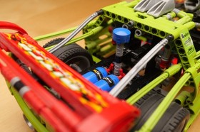 LEGO Racers 8649 Nitro Menace 2005 & 8140 Tow Trasher 2007 combo