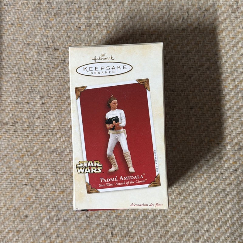 2003 Hallmark Padme Amidala Star Wars Attack of the Clones Ornament