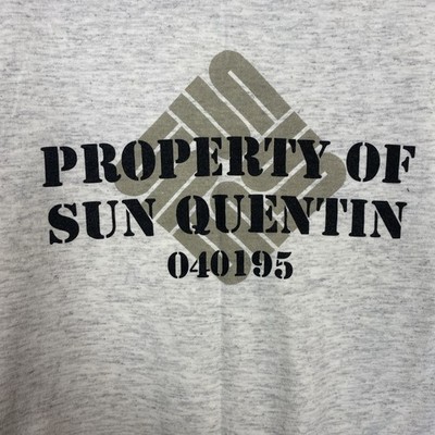 NWOT Vintage Sun Microsystems 1995 Employee T Shirt  Sun Quentin   Seen Ed?  L