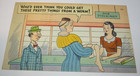 Who'd Think You Get These Pretty Things From a Worm Silk Stockings NYC Postcard — photo 1