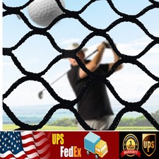 Heavy Duty Golf Practice Barrier Net 10ftx10ft High Impact Ball Sports Netting