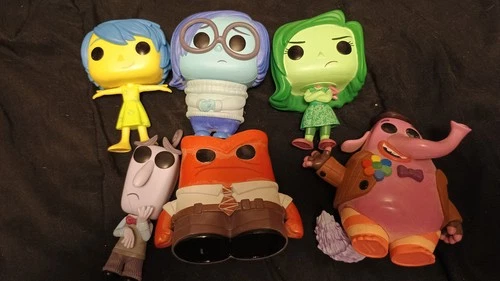 Funko Pop Inside Out Original Set Joy Sadness Fear Anger Disgust Bing Bong 2015