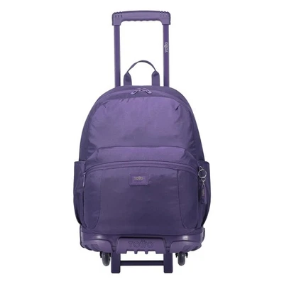 Sac à dos unisexe Pink School with WheelsTrik L, One Size, violet, L - Photo 1/4