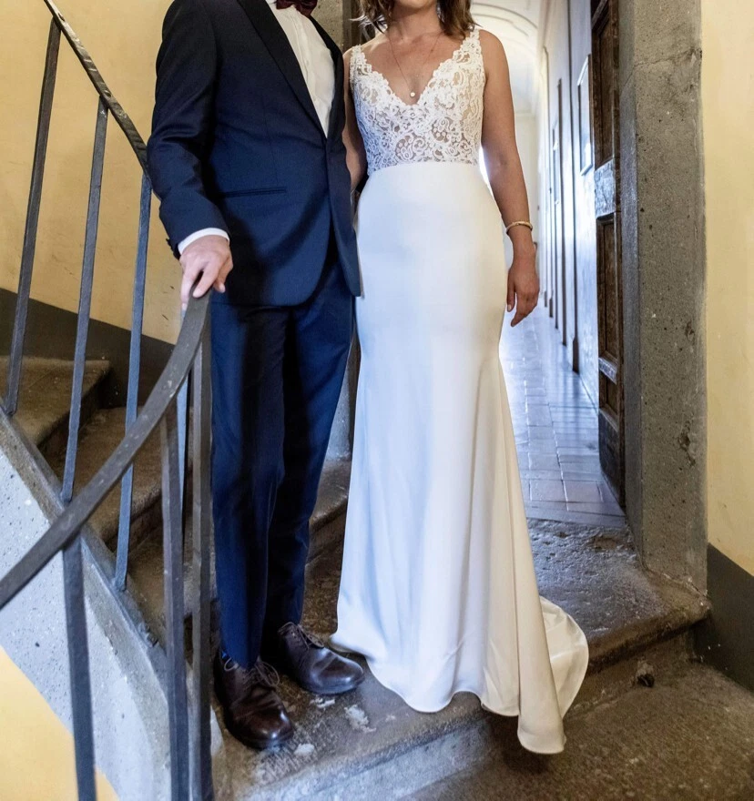 Wedding Dress - Paloma Blanca, Style# 4787 - Image 3 of 4