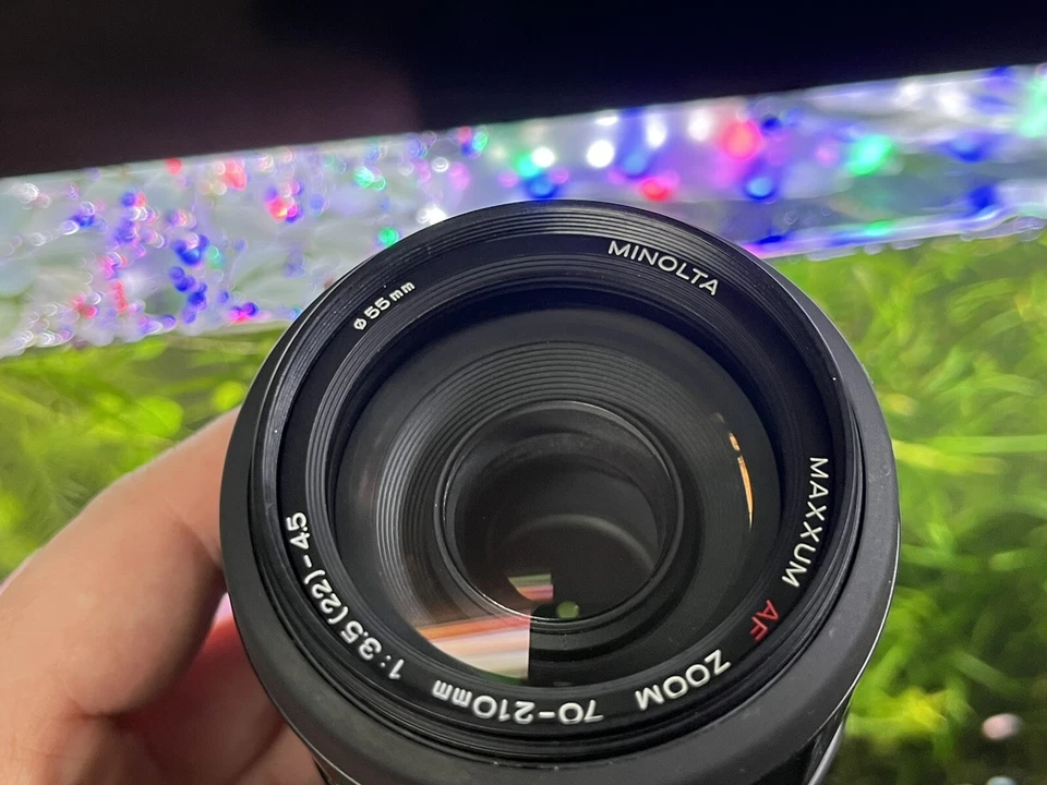 Minolta Maxxum AF Zoom 70-210mm 1:3.5(22)-4.5 Lens Minolta A Mount Film Tested - Image 4 of 4