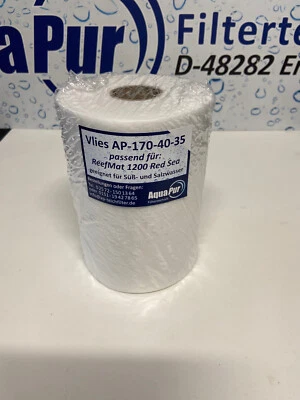 AQUAPUR 1 Rolle Vlies 170mm ReefMat 1200 Reef Mat RedSea Ersatzvlies Filtervlies Red Sea