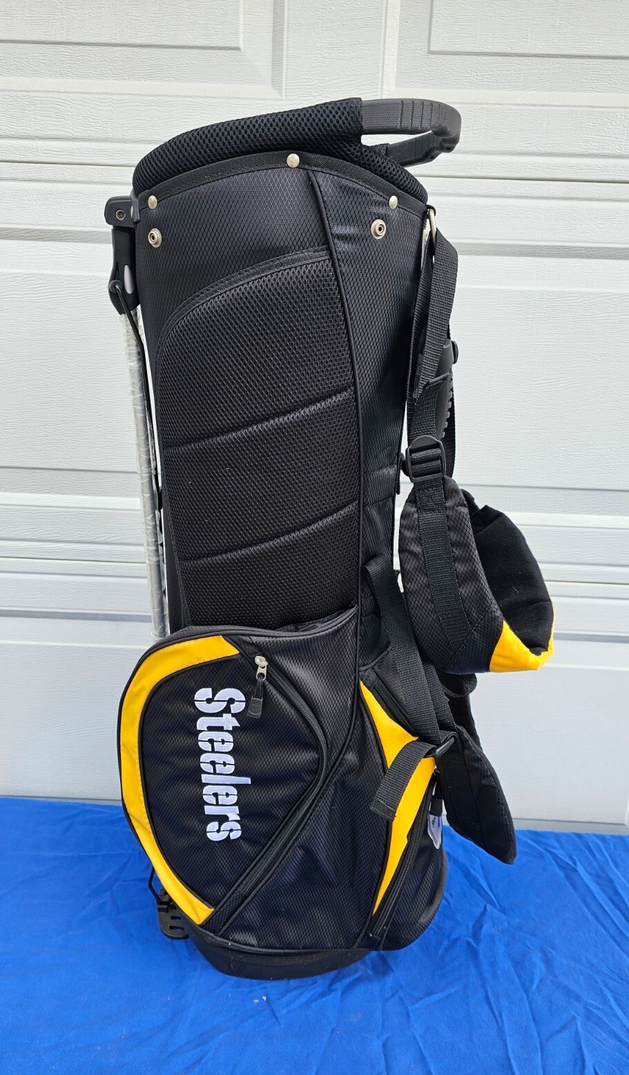 Wilson NFL Pittsburgh Steelers Golf Bag Black Yellow White, NWT eBay