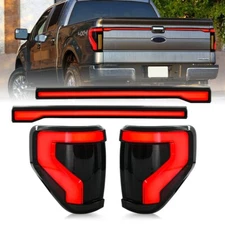 LED Tail Light For Ford F-150 F150 2009-2014 Center Light Sequential Turn Signal