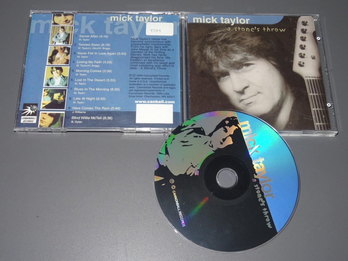 MICK TAYLOR/ A STONES' THROW/ 1999年