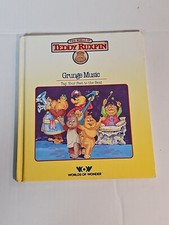 Vintage TEDDY RUXPIN - Grunge Music - Worlds of Wonder book Book Only
