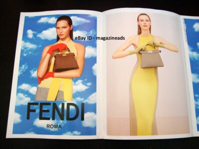 FENDI 4-Page PRINT AD Spring 2024 LIU WEN Julia Nobis ANOK YAI Angelina Kendall