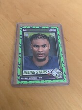 Adonai Mitchell 2024 Score A Treat Card Green Bats Rising Stars #1 Colts RC