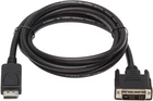 Tripp Lite DisplayPort to DVI-D Adapter Cable DP w/ Latches M/M 1080p 3ft 3'