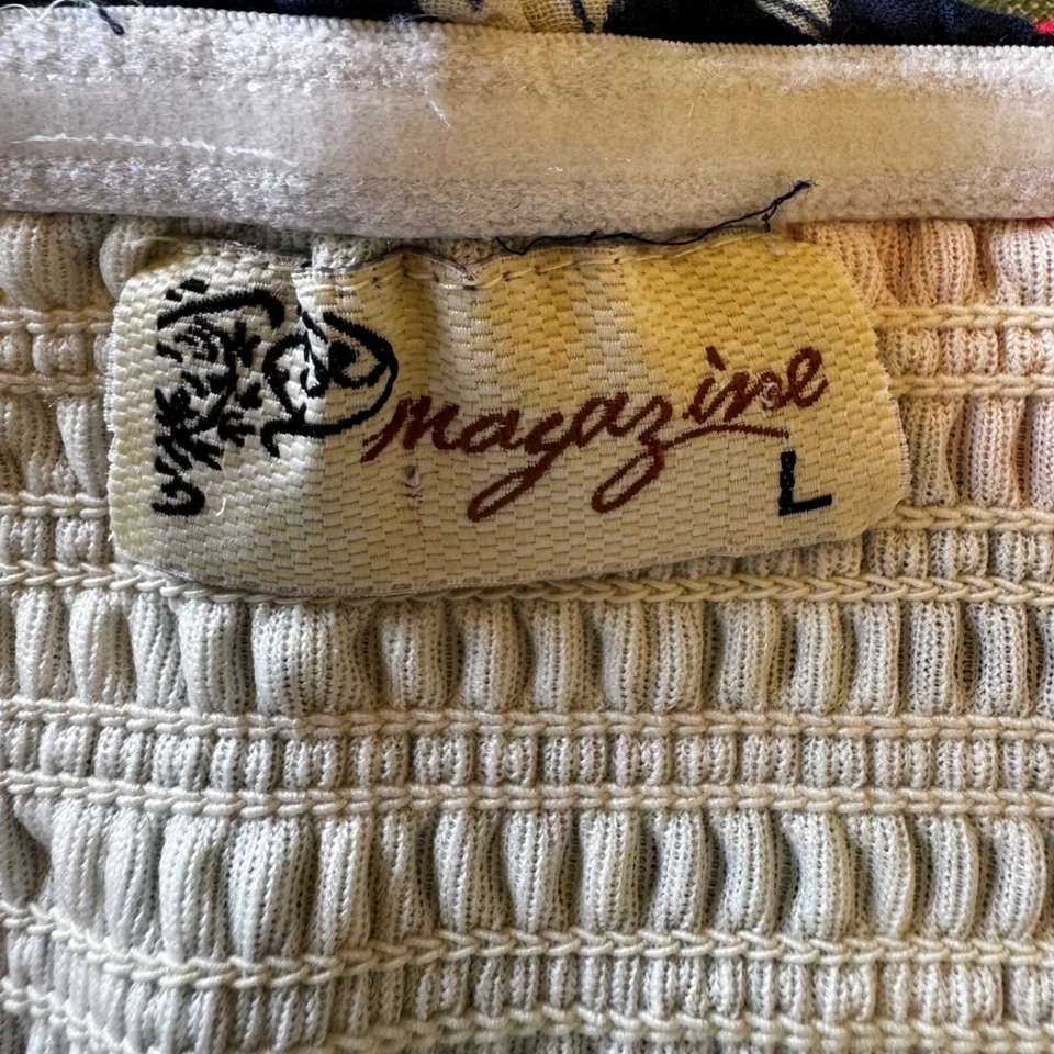 Журнал без бретелек ярус юбка макси платье цветочный размер большой - Изображение 4 из 4