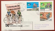 Product Image: ITALY - FDC - 1967 - 50th cycling tour of Italy