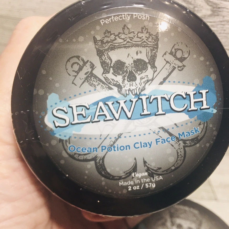 Perfectly Posh Sea Witch Nourishing Face Mask Sealed Retired Set of 2-2oz - Image 3 of 4