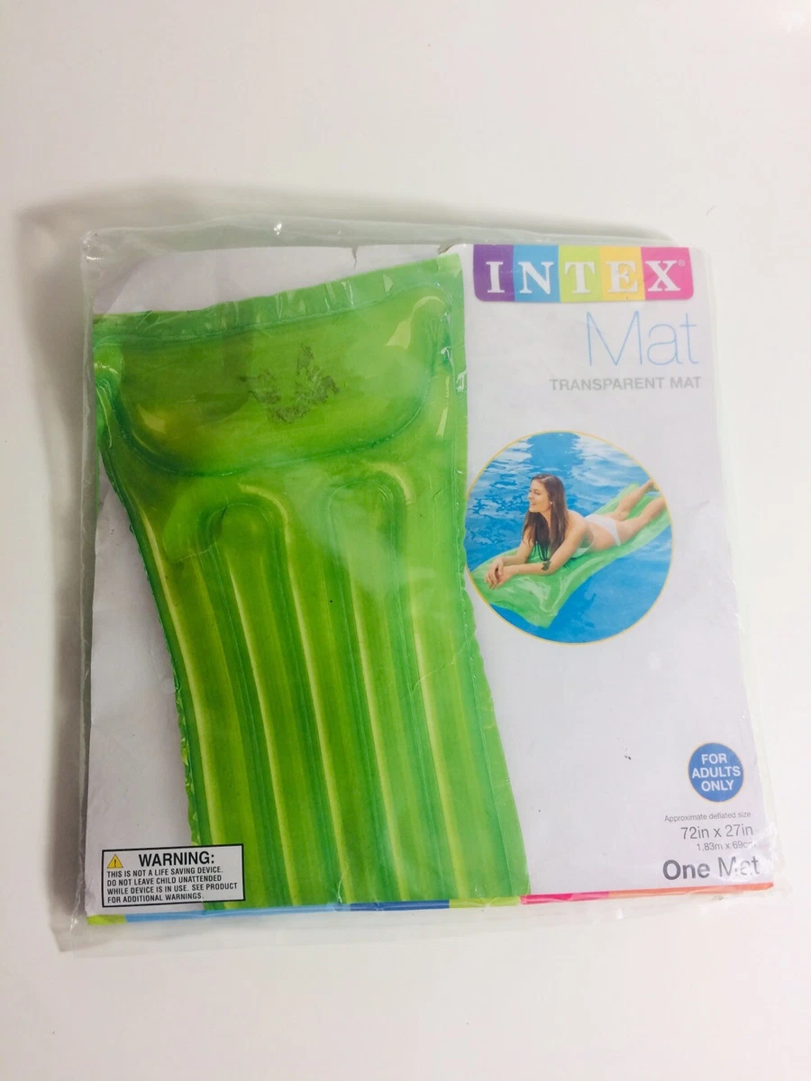 Intex transparent mat 2025