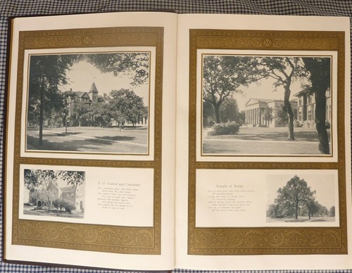1923 University of Minnesota Gophers Yearbook Color Illus. Alfred E. Newman pic - Picture 9 of 22