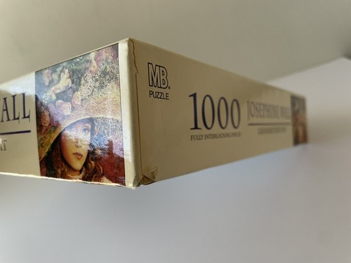 VTG Milton Bradley Grandmother's Hat Puzzle Josephine Wall 1000 Piece NEW SEALED - Picture 4 of 5