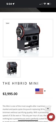 Centurion Pro Mini Bud Trimmer Machine