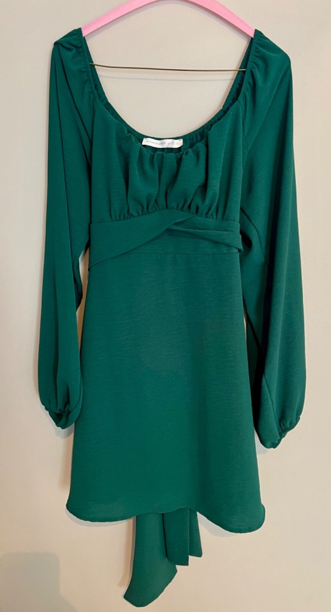sachin and babi light blue dress Altar'd State Mini Dress, Green, Size Large EUC