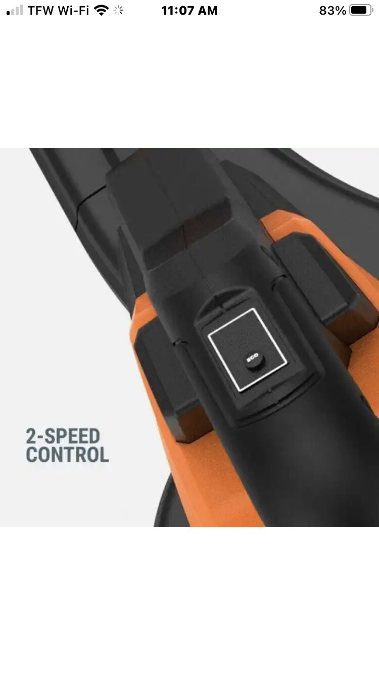 WG583 Worx 2X20V Power Share Cordless Blower/VAC/Mulcher