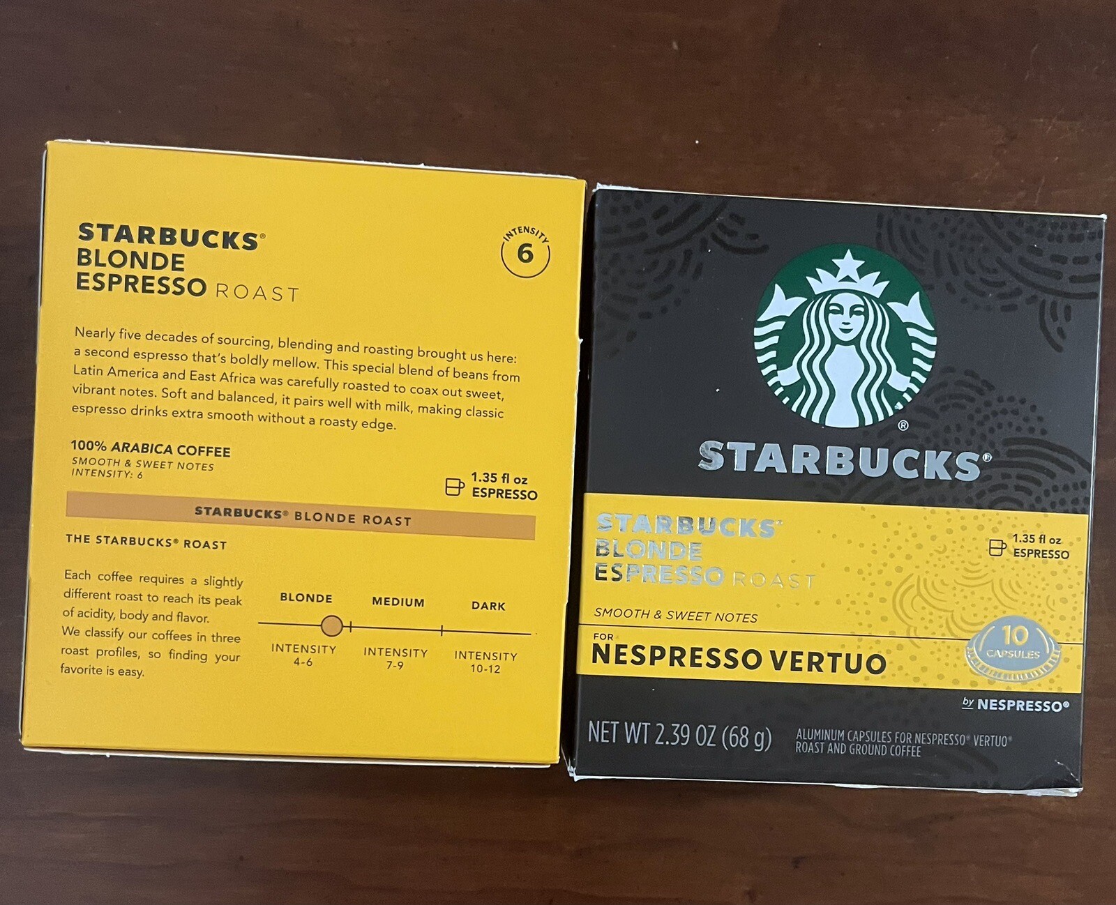 Starbucks Nespresso Vertuo Pods, Blonde Espresso. 2boxes, 20 Count. Exp 10/2024. eBay