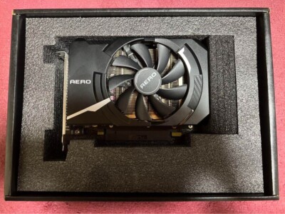 MSI GeForce RTX 3060 Ti AERO ITX 8G OC LHR Graphics Board VD7849