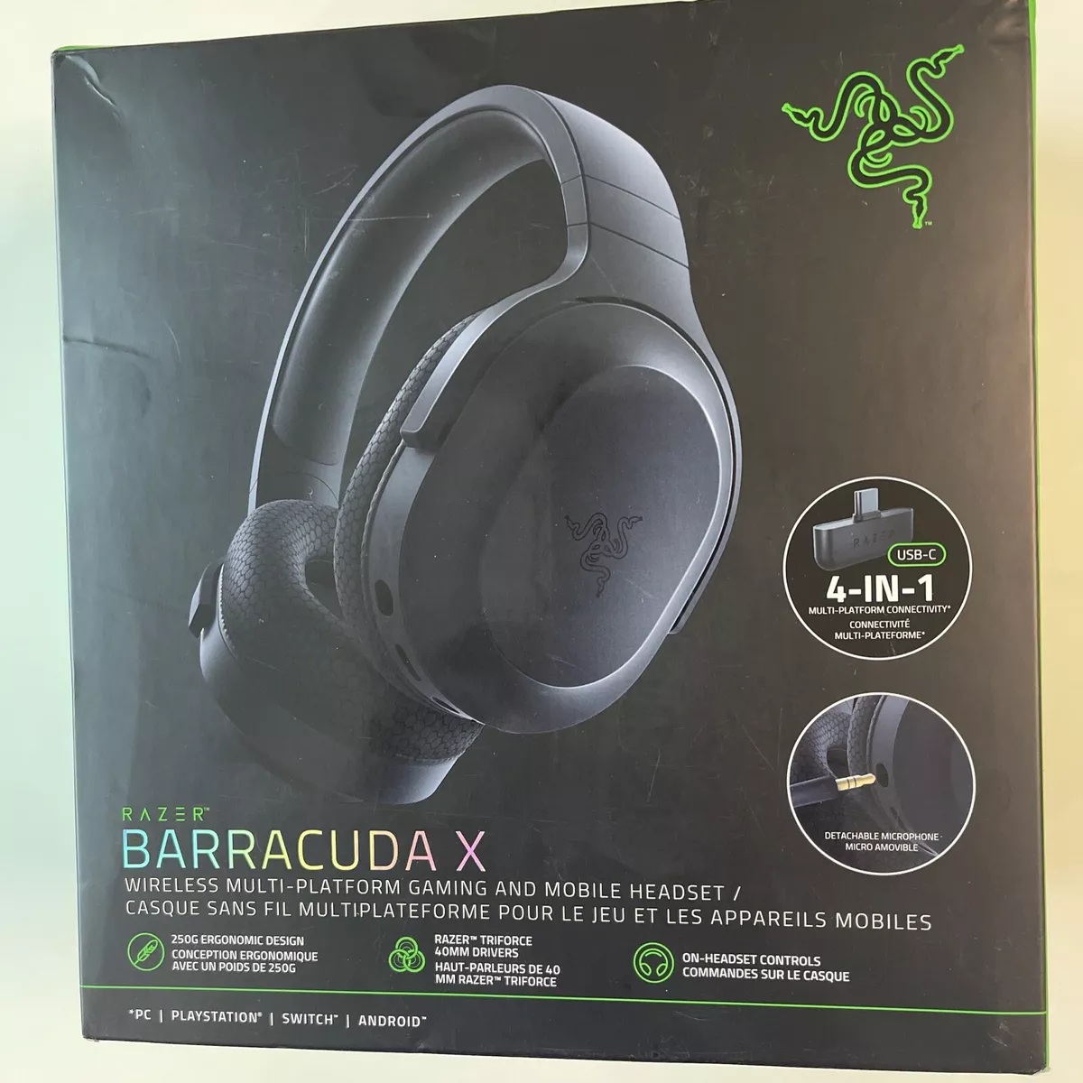  Razer Barracuda X Wireless Gaming & Mobile Headset (PC