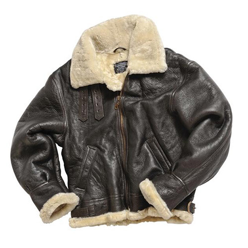 ジャケット・アウター Old US ARMY AIR FORCE B3 Flight Jacket Vtg Type B-3 Bomber Flight Jacket Leather Sheepskin US Army