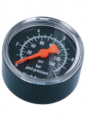 JUDO Manometer 0-10 bar Anschluss hinten 2150021, für GUBI-E/BIKO u. CONEL RD/KD