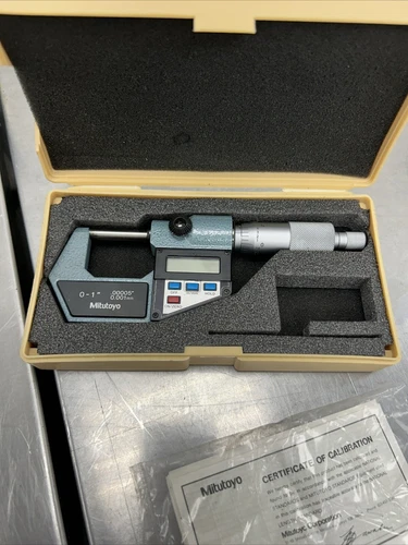 Mitutoyo 293-761 Digital Electronic Micrometer 0-1" Range