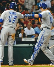 Autographed NOLAN REIMOLD Toronto Blue Jays 8x10 Photo w/ COA