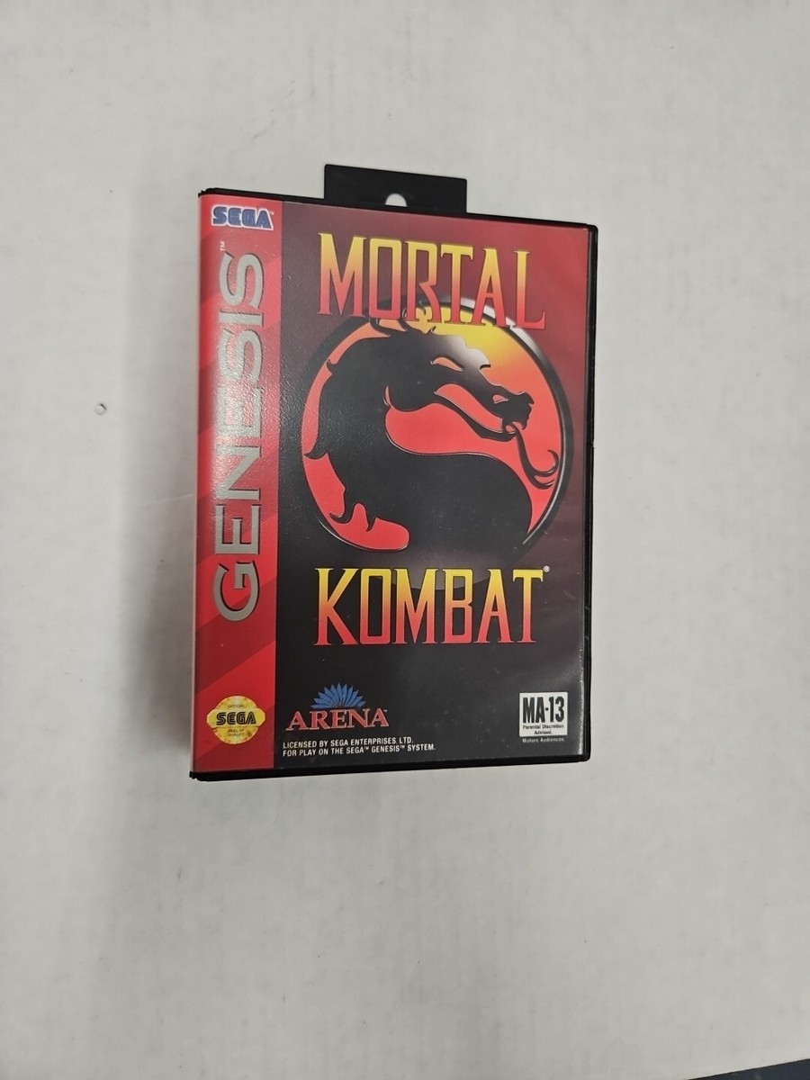 モータルコンバット (SEGA) 1992 Sega Genesis Mortal Kombat Console Game *COMPLETE* | eBay