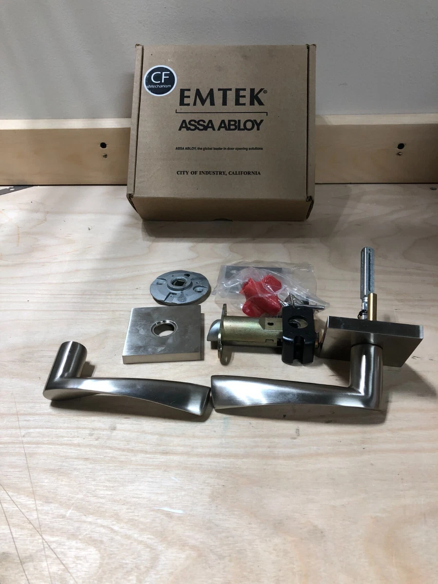 Probrico - Perillas Redondas De Níquel Cepillado Para Puertas De Paso, Manijas De Puerta Interior Para Pasillo/armario, Sin Llave, Paquete De 10