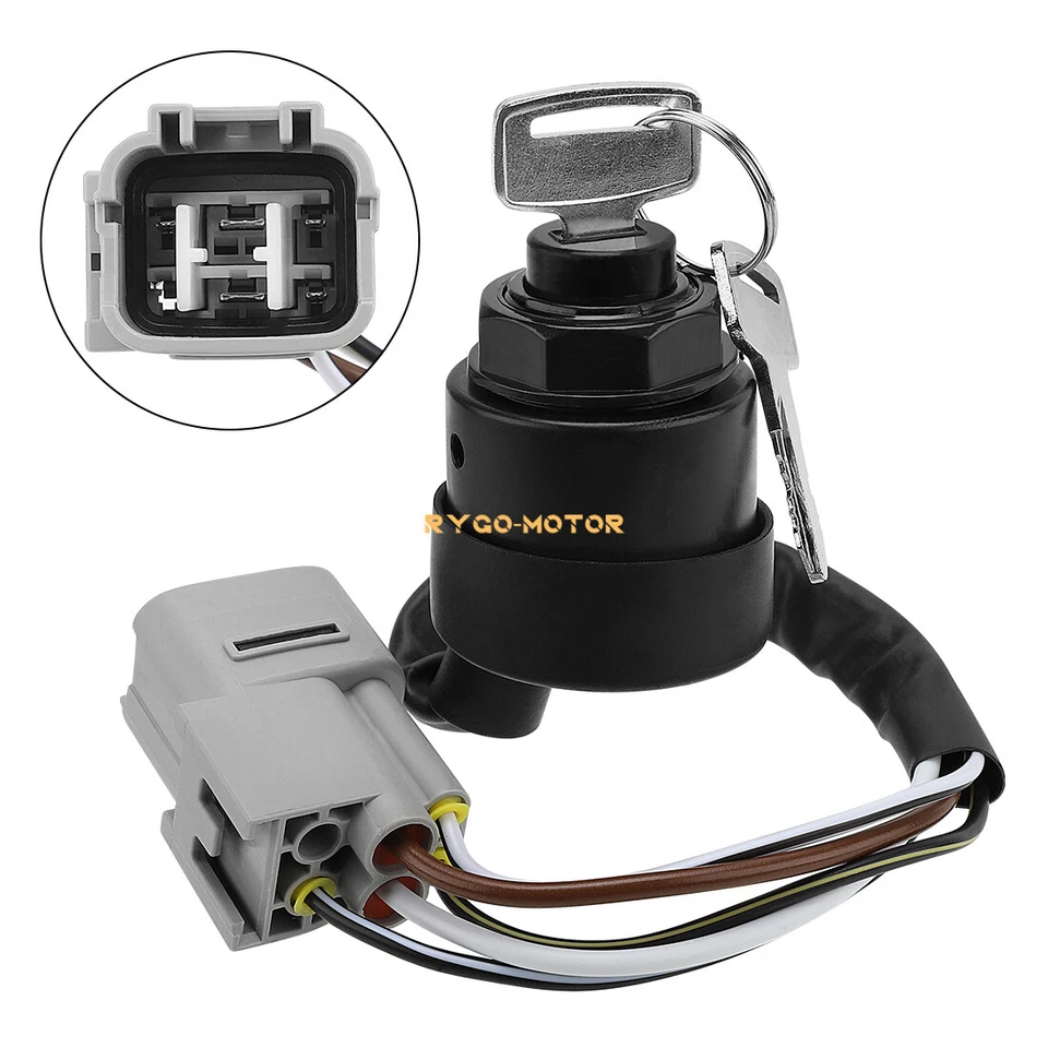 Interruptor de llave de encendido 27005-1244 para Kawasaki Mule 3000 3010 3020 KAF620 2001-2008 Foto 4 de 4