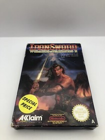 Iron Sword Wizards And Warriors 2 Nintendo NES Retro PAL 1988 #0472